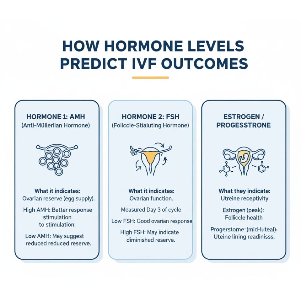 How Hormone Levels Predict IVF Outcomes
