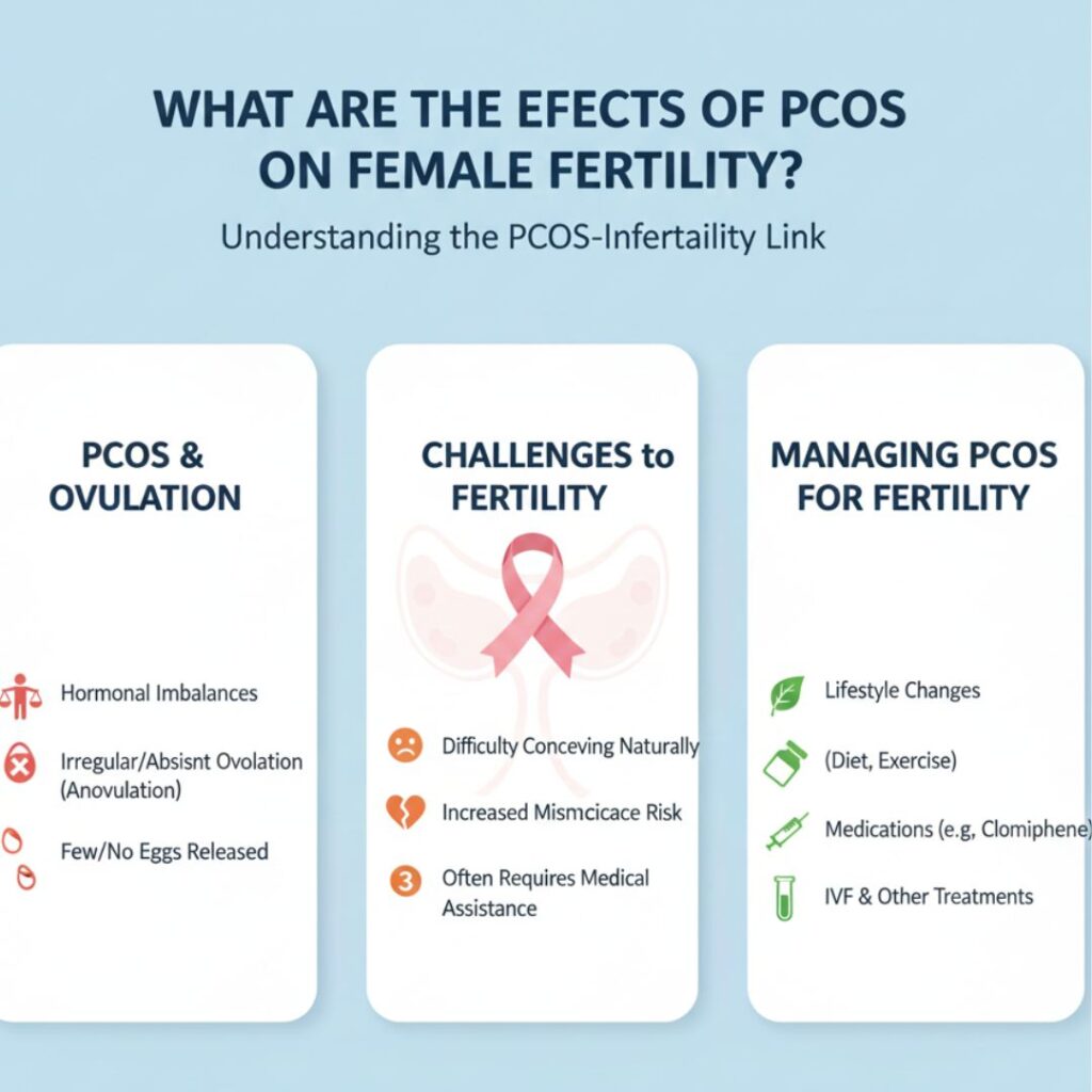 What Are the Effects of PCOS on Female Fertility?